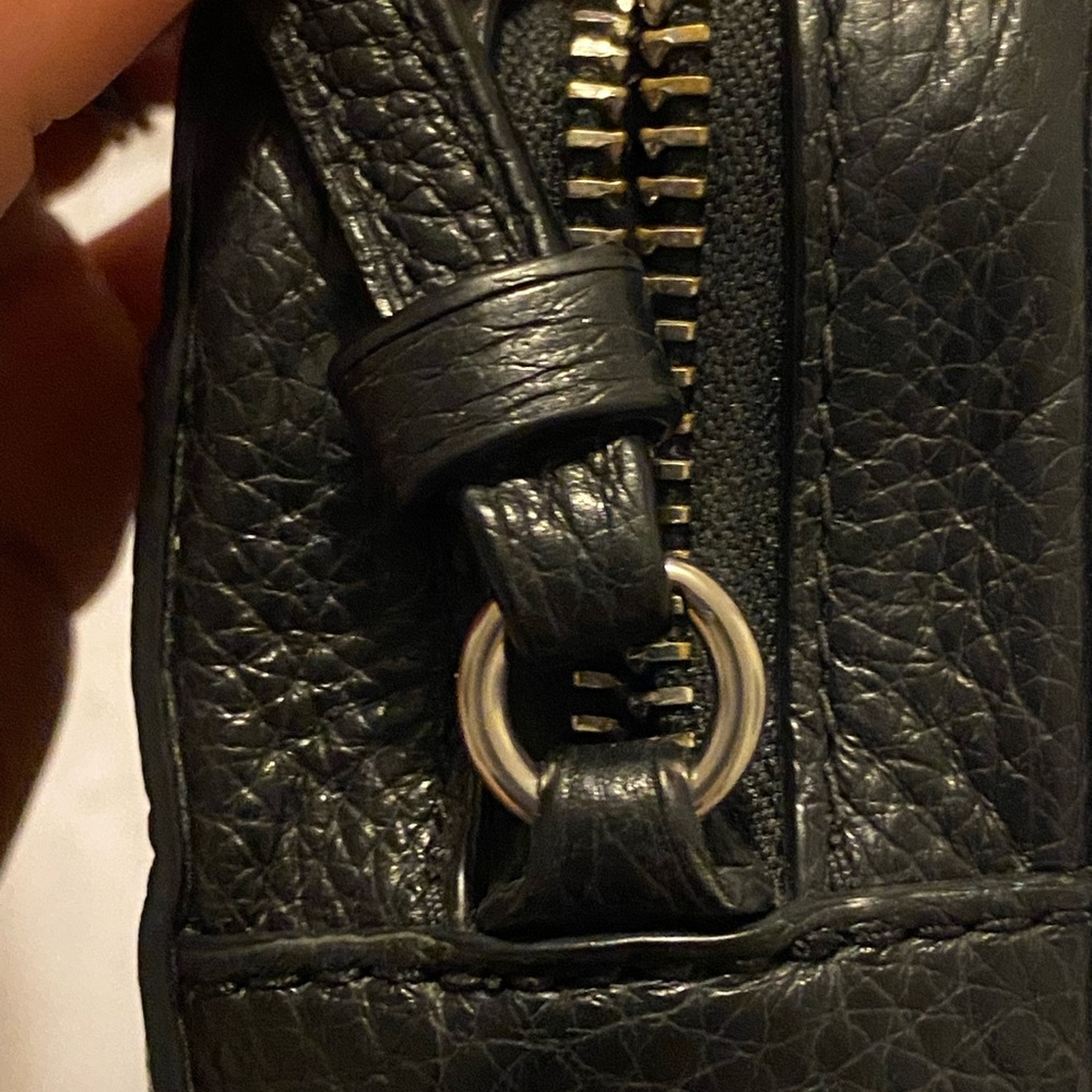 Coach Crossbody Jaime Mini Camera Bag - Black Leather size: 8 x 5.5 x 2.5 - Picture 6 of 12
